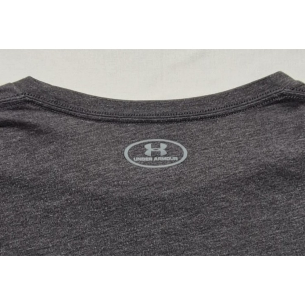 Under Armour Heat Gear Loose fit men's gray logo graphic t-shirt sz. 2XL - Picture 5 of 10